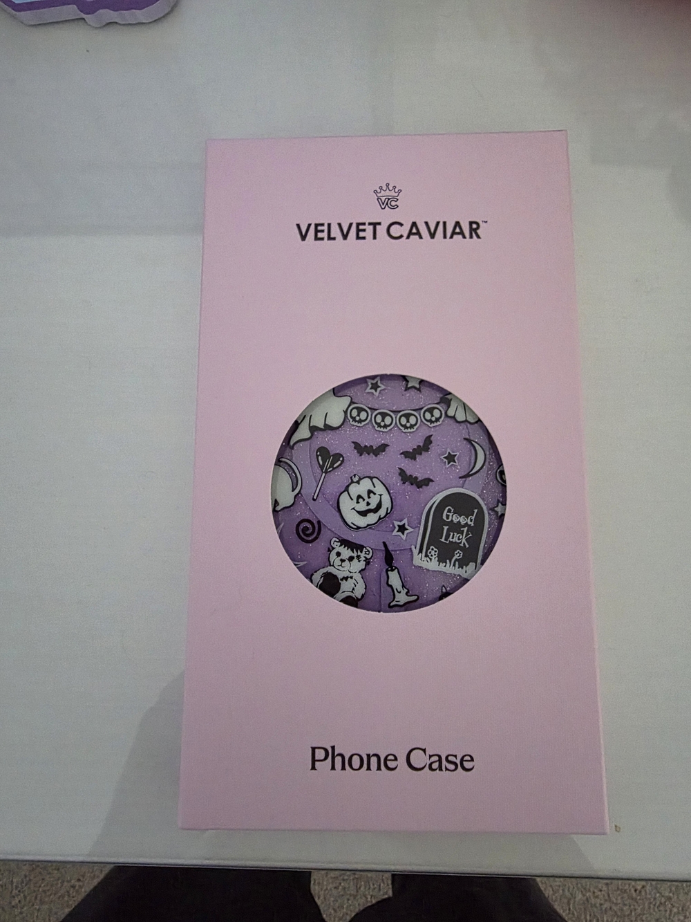 Velvet Caviar Purple Halloween Graphic Phone Case